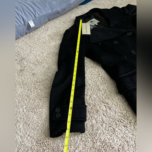 Burberry woolen coat usa large also fit medium - Picture 15 of 15